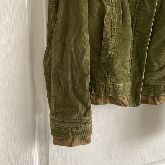 Hooded corduroy jacket - Picture 3 of 4